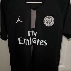 Black Paris Soccer Jersey